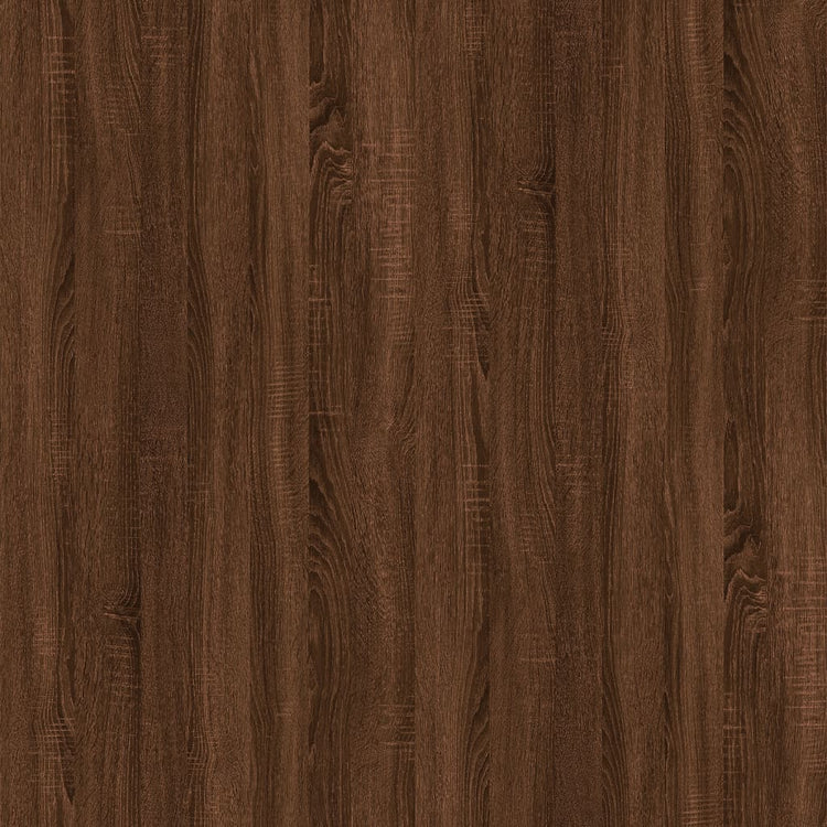 Tavolino Consolle Rovere Marrone 100x39x75 cm Legno Multistrato