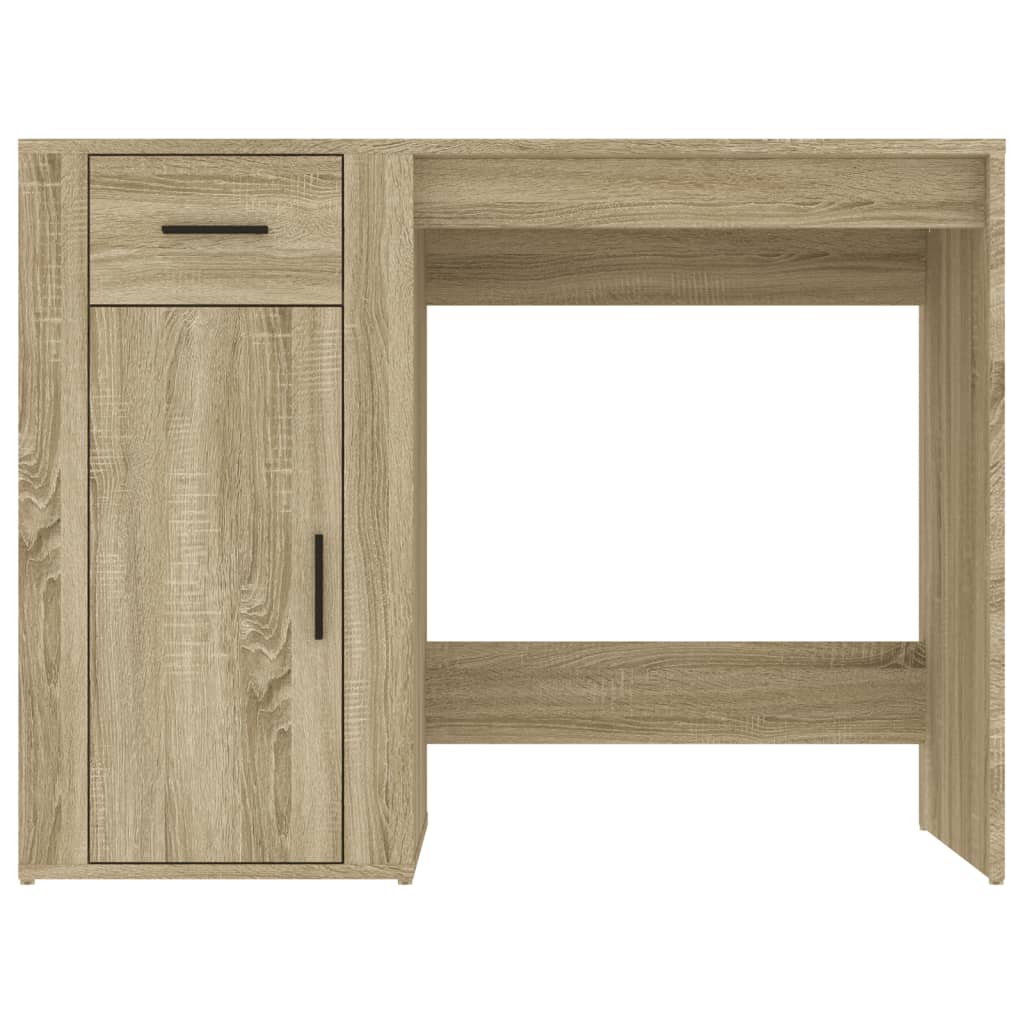 Scrivania Rovere Sonoma 100x49x75 cm in Legno Multistrato cod mxl 62845