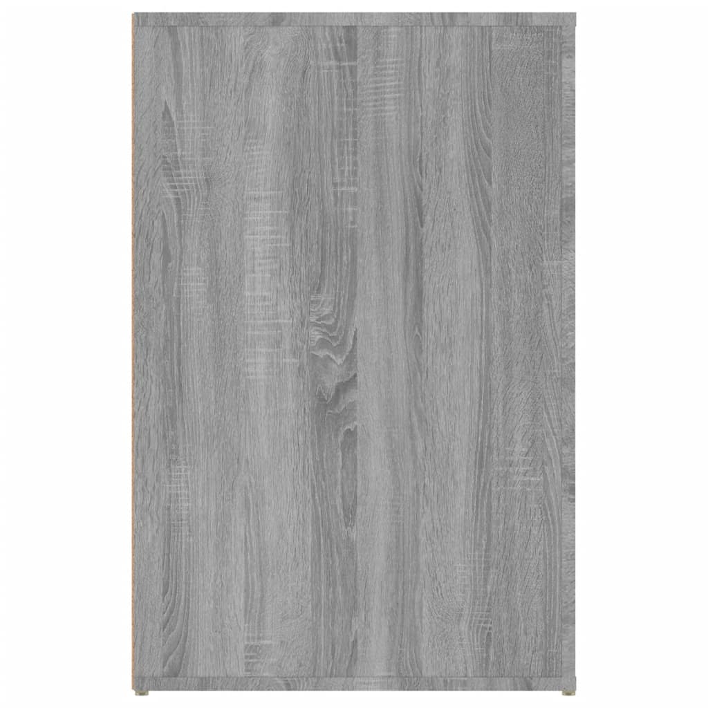 Scrivania Grigio Sonoma 100x49x75 cm in Legno Multistrato cod mxl 62536