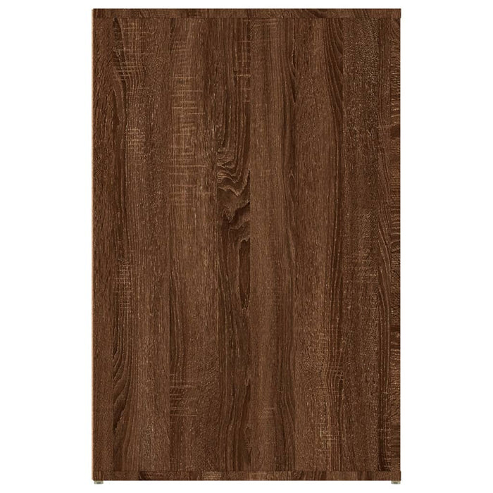 Scrivania Rovere Marrone 100x49x75 cm in Legno Multistrato cod mxl 61453