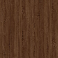 Scrivania Rovere Marrone 100x49x75 cm in Legno Multistrato cod mxl 61453