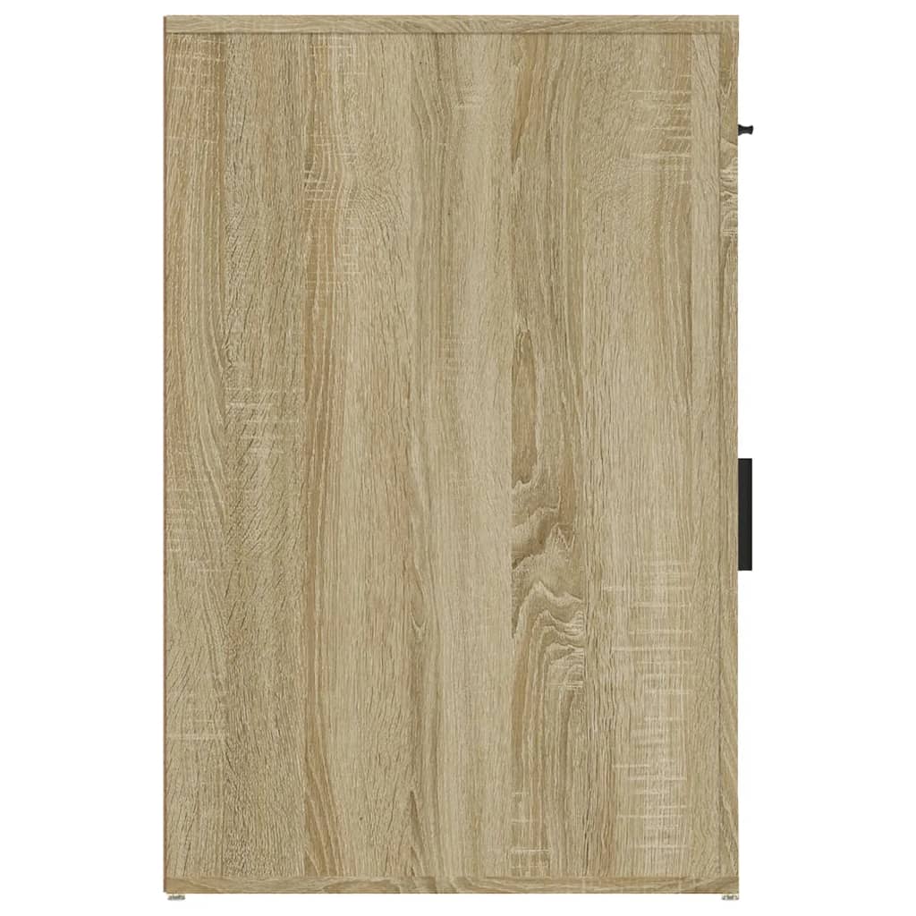 Mobile Scrivania Rovere Sonoma 40x49x75 cm Legno Multistrato cod mxl 63763