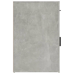 Mobile Scrivania Grigio cemento 40x49x75 cm Legno Multistrato cod mxl 63608