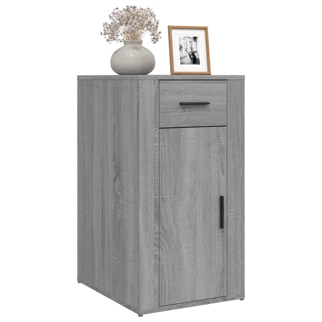 Mobile Scrivania grigio sonoma 40x49x75 cm Legno Multistrato cod mxl 63652