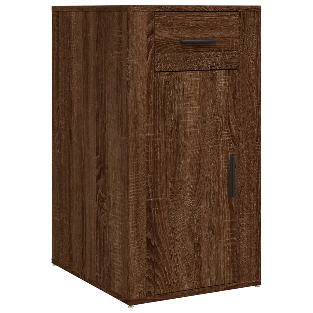 Mobile Scrivania rovere marrone 40x49x75 cm Legno Multistrato 816799