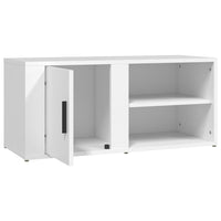 Mobili Porta TV 2 pz Bianco 80x31,5x36 cm in Legno Multistrato