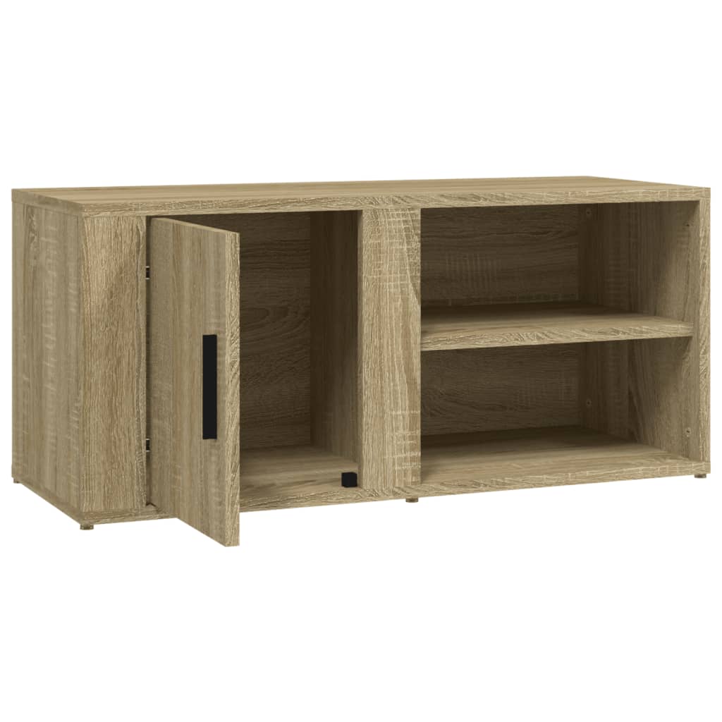 Mobili per TV 2pz Rovere Sonoma 80x31,5x36 cm Legno Multistrato