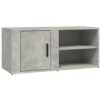 Mobili TV 2 pz Grigio Cemento 80x31,5x36 cm Legno Multistrato 819445