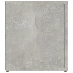 Mobili TV 2 pz Grigio Cemento 80x31,5x36 cm Legno Multistrato 819445