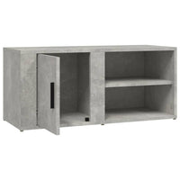 Mobili TV 2 pz Grigio Cemento 80x31,5x36 cm Legno Multistrato 819445