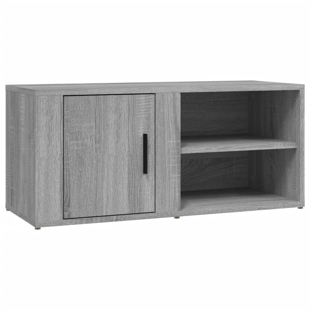 Mobili TV 2 pz Grigio Sonoma 80x31,5x36 cm Legno Multistrato cod mxl 16170