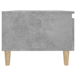 Tavolino Grigio Cemento 50x46x35 cm in Legno Multistrato 819508