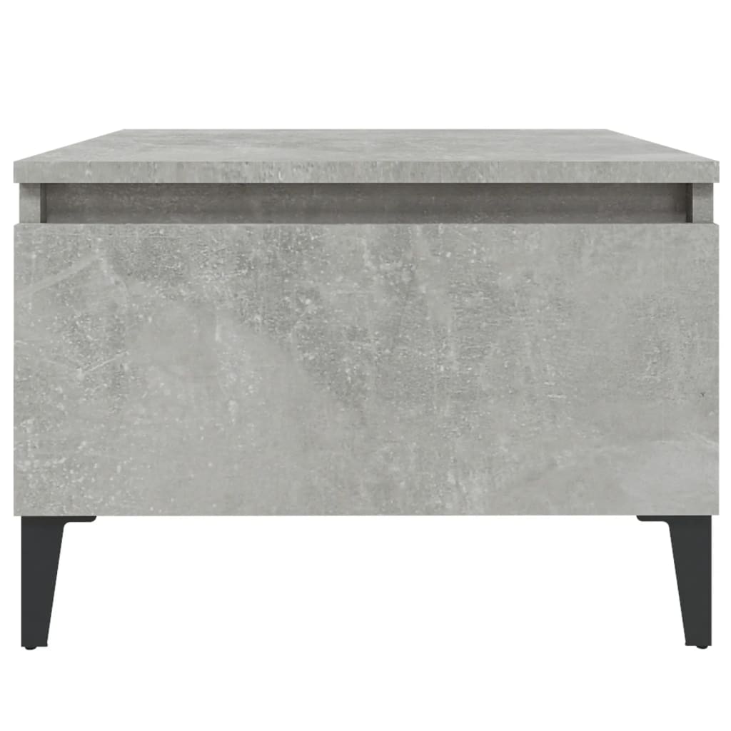 Tavolini 2pz Grigio Cemento 50x46x35 cm in Legno Multistrato 819525