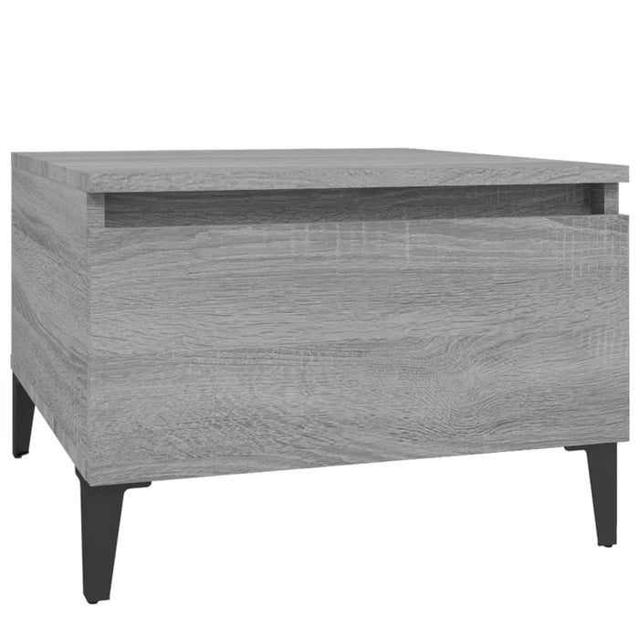 Tavolino Grigio Sonoma 50x46x35 cm in Legno Multistrato 819528