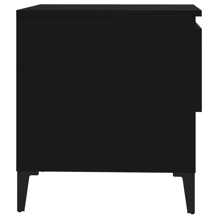 Tavolino Nero 50x46x50 cm in Legno Multistrato 819550