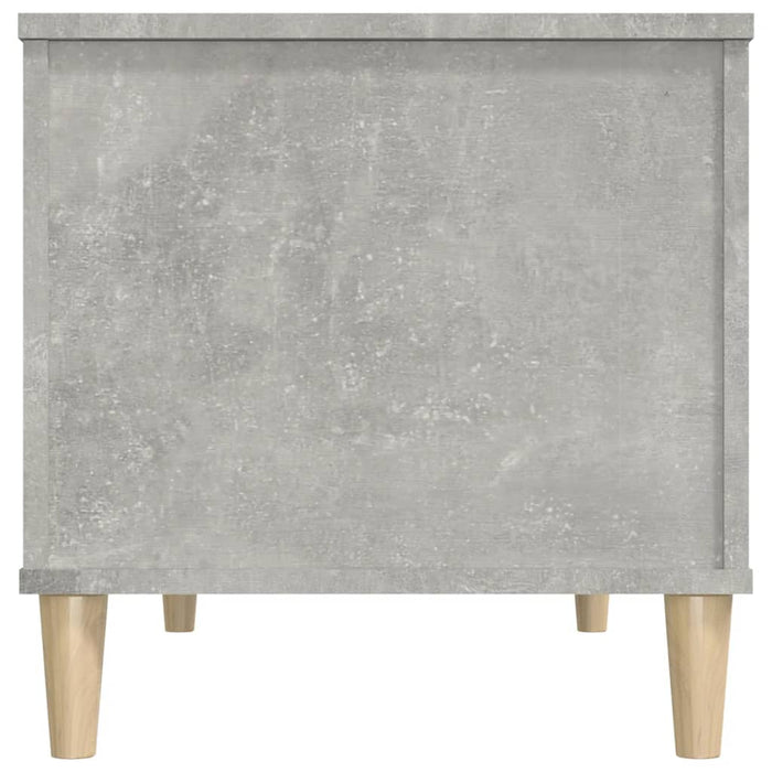 Tavolino Salotto Grigio Cemento 90x44,5x45 cm Legno Multistrato 819584