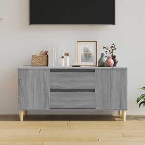 Mobile Porta TV Grigio Sonoma 102x44,5x50 cm Legno Multistrato 819602