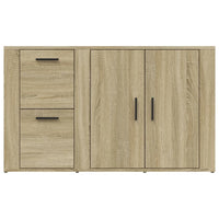 Credenza Rovere Sonoma 100x33x59,5 cm in Legno Multistrato 820999