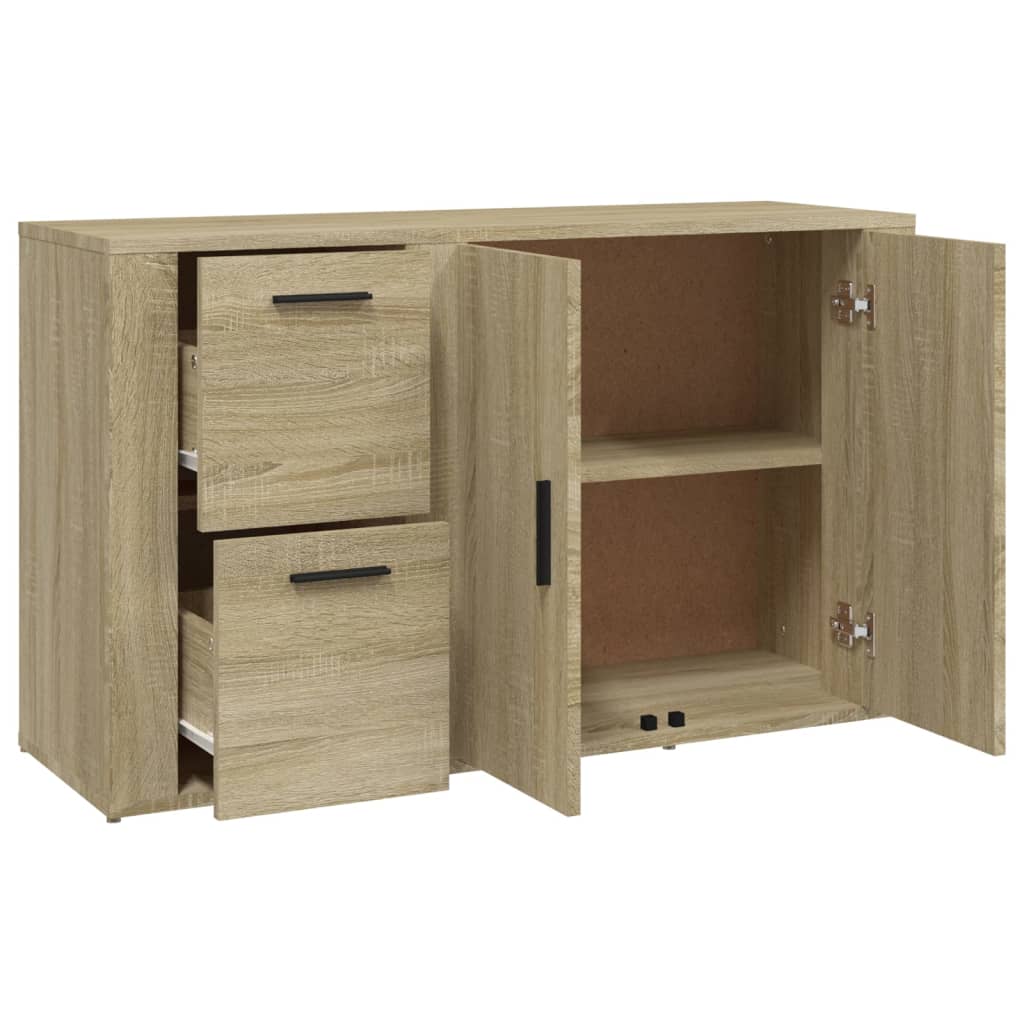 Credenza Rovere Sonoma 100x33x59,5 cm in Legno Multistrato 820999