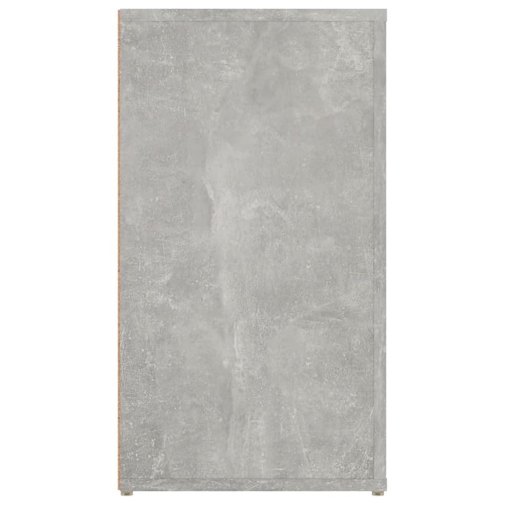 Credenza Grigio Cemento 100x33x59,5 cm in Legno Multistrato 821000