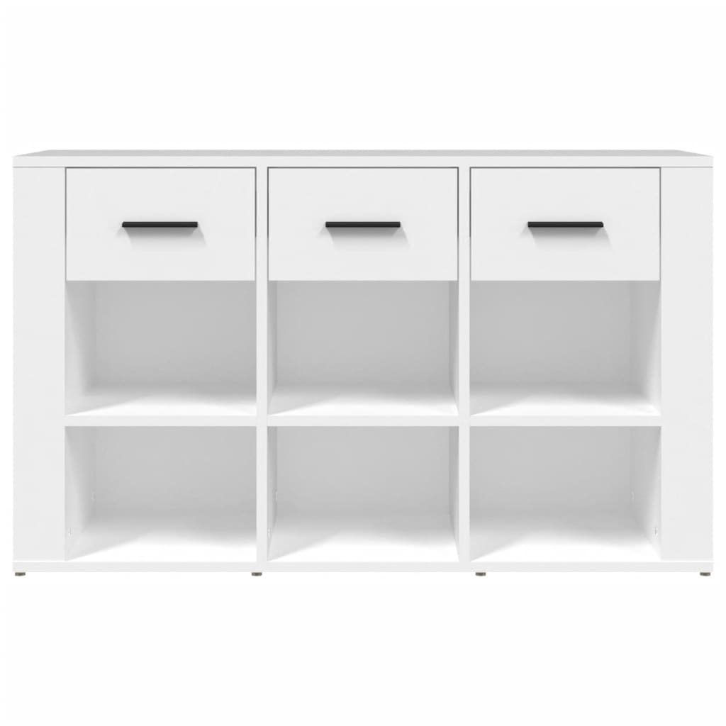 Credenza Bianca 100x30x59,5 cm in Legno Multistrato 821004