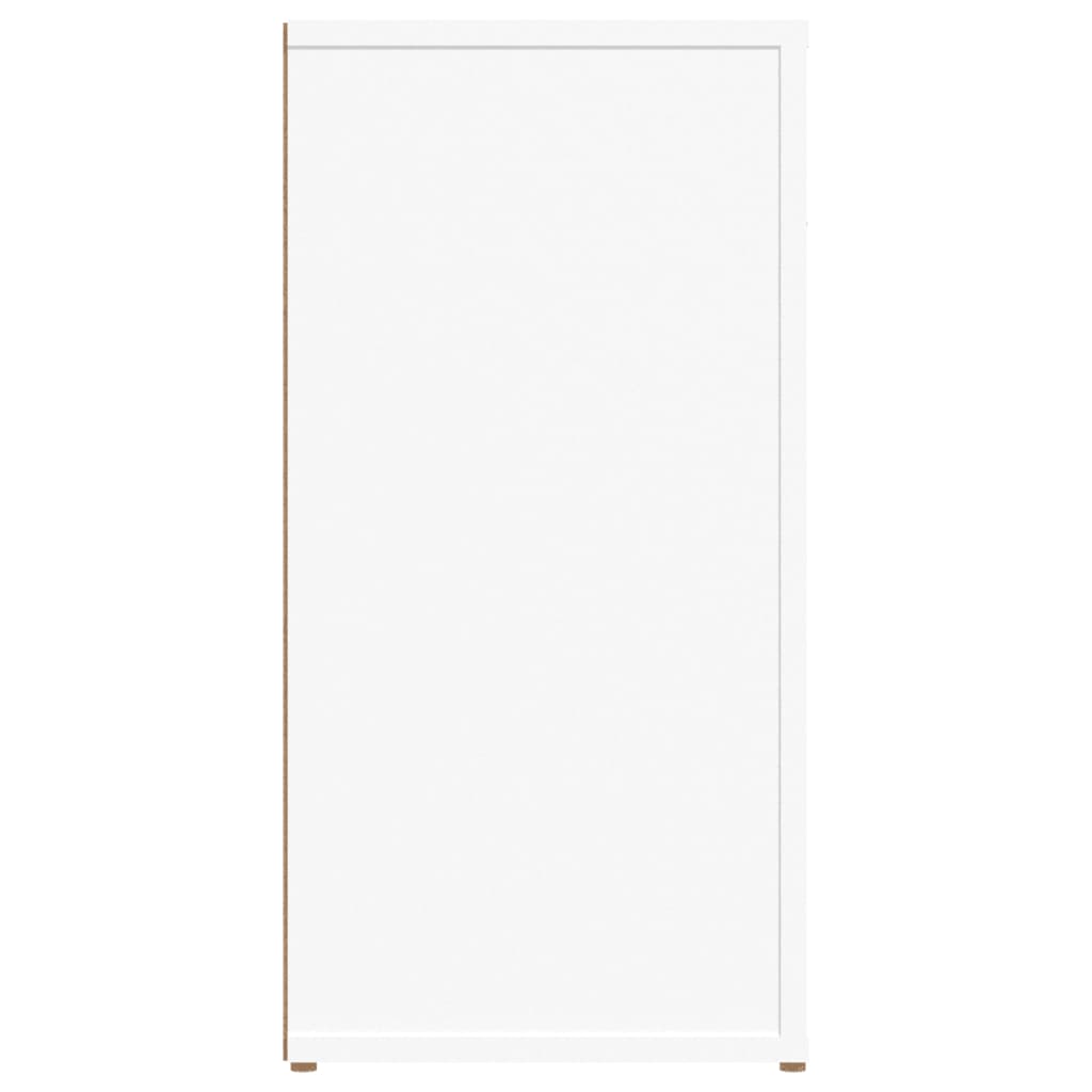 Credenza Bianca 100x30x59,5 cm in Legno Multistrato 821004