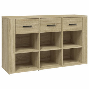 Credenza Rovere Sonoma 100x30x59,5 cm in Legno Multistrato 821007