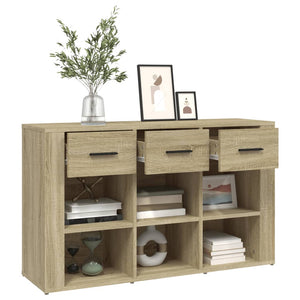 Credenza Rovere Sonoma 100x30x59,5 cm in Legno Multistrato 821007