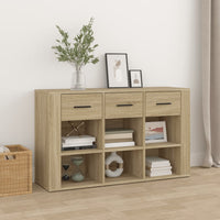 Credenza Rovere Sonoma 100x30x59,5 cm in Legno Multistrato 821007