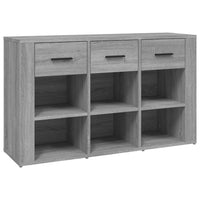 Credenza Grigio Sonoma 100x30x59,5 cm in Legno Multistrato