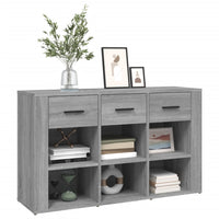 Credenza Grigio Sonoma 100x30x59,5 cm in Legno Multistrato