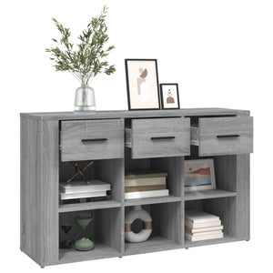 Credenza Grigio Sonoma 100x30x59,5 cm in Legno Multistrato