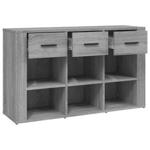 Credenza Grigio Sonoma 100x30x59,5 cm in Legno Multistrato