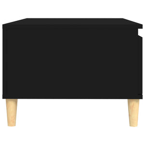 Tavolino da Salotto Nero 90x50x36,5 cm in Legno Multistrato cod mxl 6057