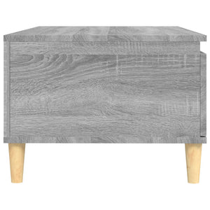 Tavolino Salotto Grigio Sonoma 90x50x36,5 cm Legno Multistrato cod mxl 27334