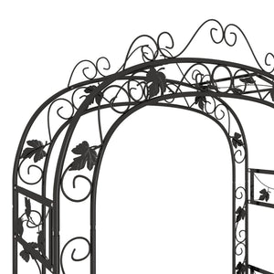 Arco da Giardino 116x45x240 cm Acciaio 319350