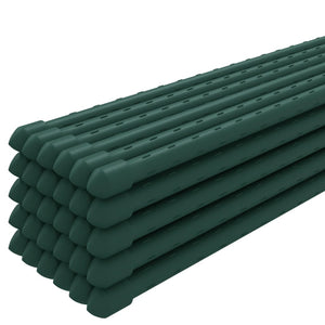 Supporti per Piante da Giardino 30 pz Verde 60 cm Acciaiocod mxl 101326