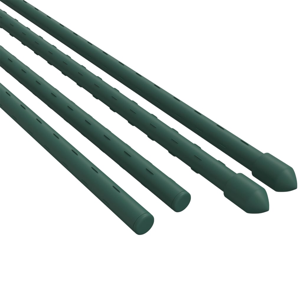 Supporti per Piante da Giardino 30 pz Verde 60 cm Acciaio 319367