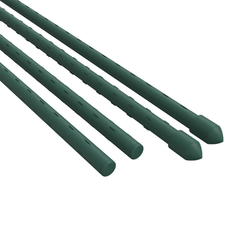 Supporti per Piante da Giardino 30 pz Verde 115 cm Acciaio 319369