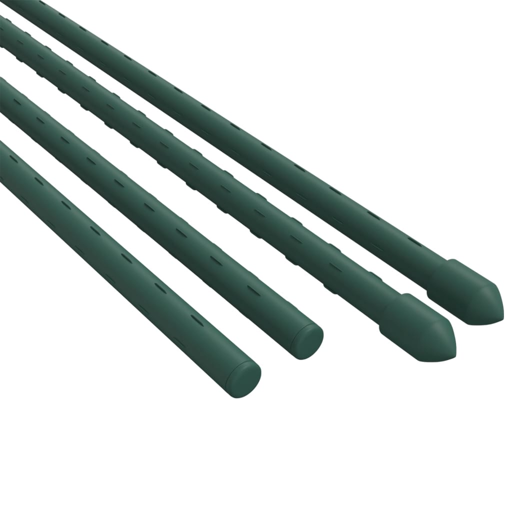 Supporti per Piante da Giardino 30 pz Verde 150 cm Acciaio 319370