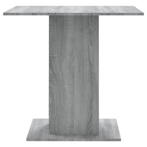 Tavolo da Pranzo grigio sonoma 80x80x75 cm in Legno Multistrato