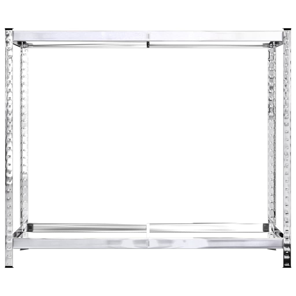 Portapneumatici a 2 Livelli 3pz Argento 110x40x110cm in Acciaio cod mxl 52199