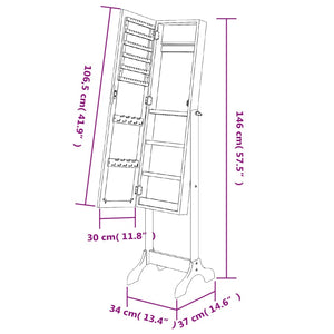 Specchio Autoportante 34x37x146 cm 351765