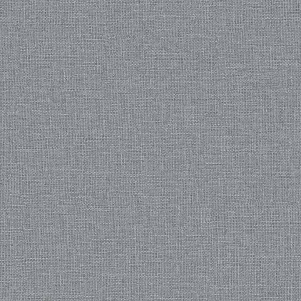 Panca Grigio Chiaro 100x75x76 cm in Tessuto 351321