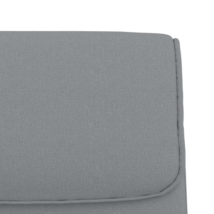 Panca Grigio Chiaro 100x64x80 cm in Tessuto 351351