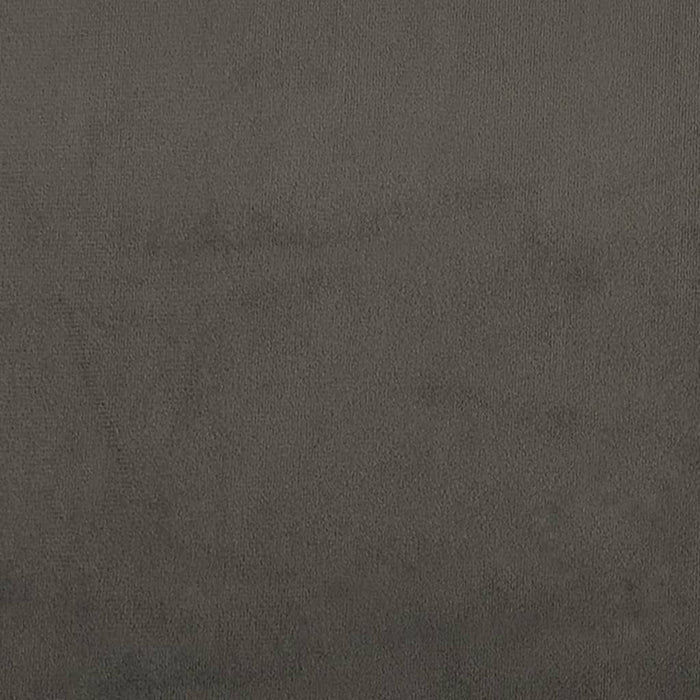 Panca Grigio Scuro 110x76x80 cm in Velluto 351465