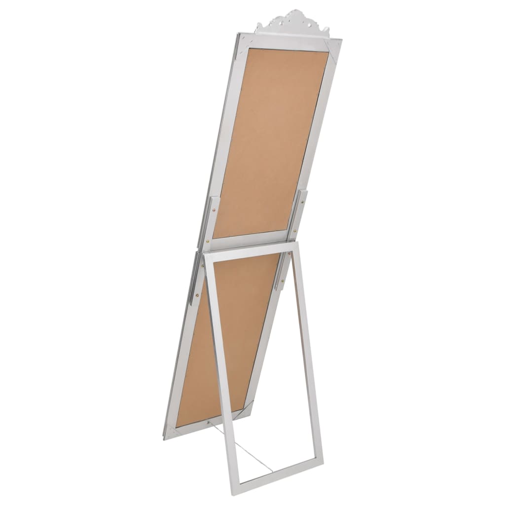 Specchio Autoportante Argento 40x160 cm 351522