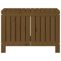 Contenitore da Giardino Miele 76x42,5x54 cm Legno Massello Pino 823825