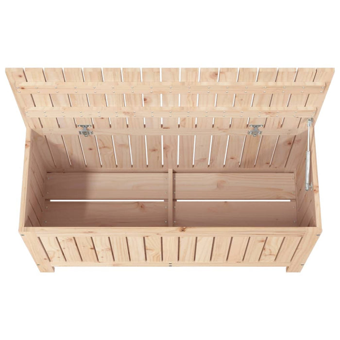 Contenitore da Giardino 108x42,5x54 cm Legno Massello di Pino 823829