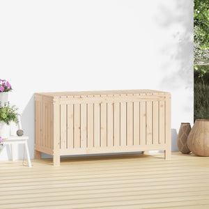 Contenitore da Giardino 115x49x60 cm in Legno Massello di Pino cod mxl 72562